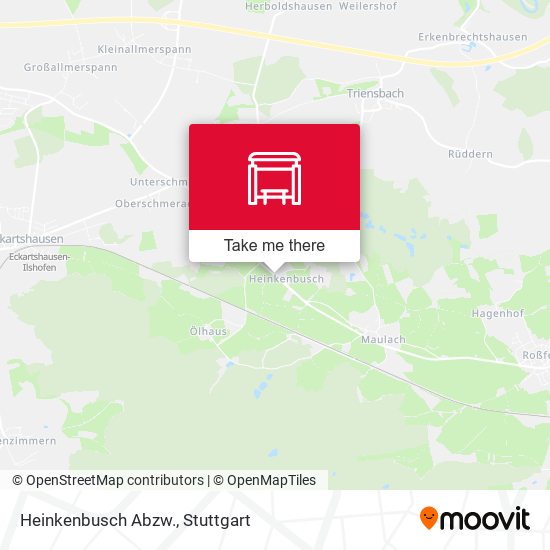 Карта Heinkenbusch Abzw.