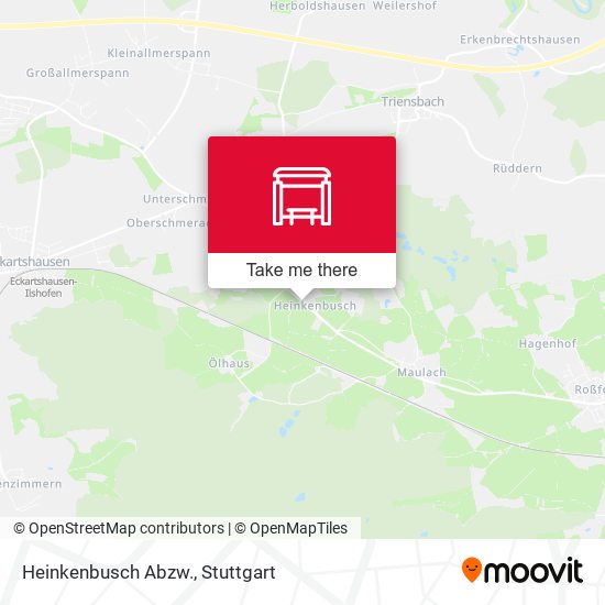 Карта Heinkenbusch Abzw.