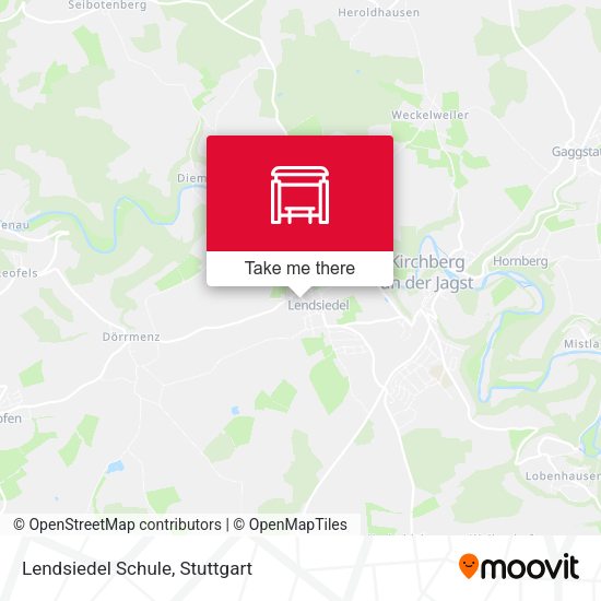 Lendsiedel Schule map