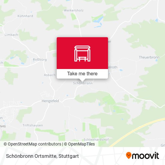 Schönbronn Ortsmitte map