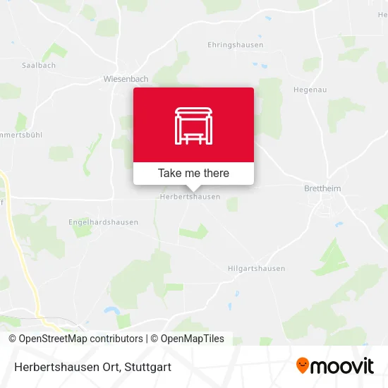 Карта Herbertshausen Ort