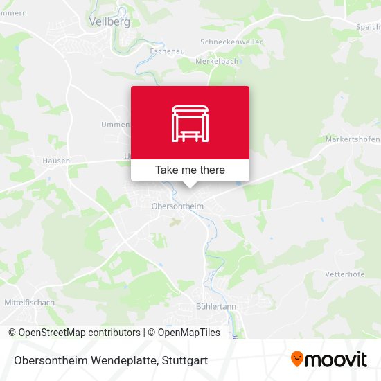 Obersontheim Wendeplatte map
