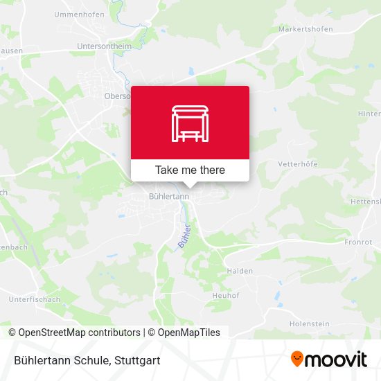 Карта Bühlertann Schule