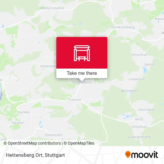 Карта Hettensberg Ort