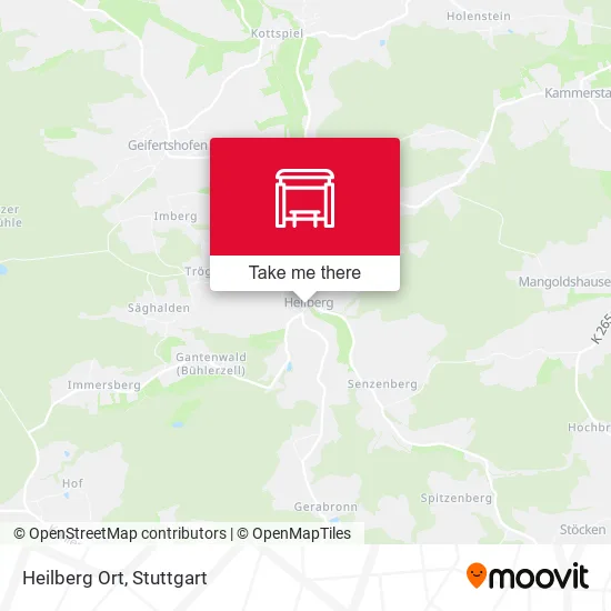 Карта Heilberg Ort