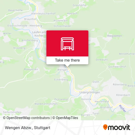 Карта Wengen Abzw.