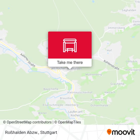 Карта Roßhalden Abzw.