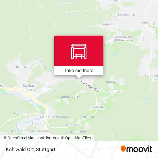 Карта Kohlwald Ort