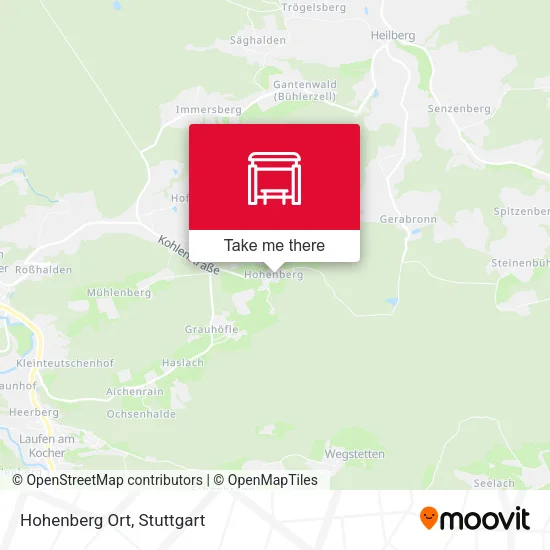 Карта Hohenberg Ort