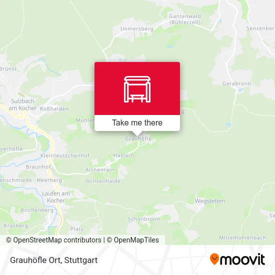 Карта Grauhöfle Ort