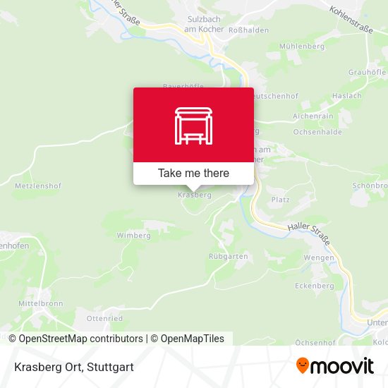 Карта Krasberg Ort