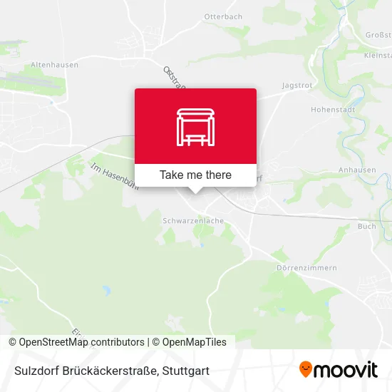 Карта Sulzdorf Brückäckerstraße