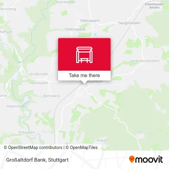 Карта Großaltdorf Bank