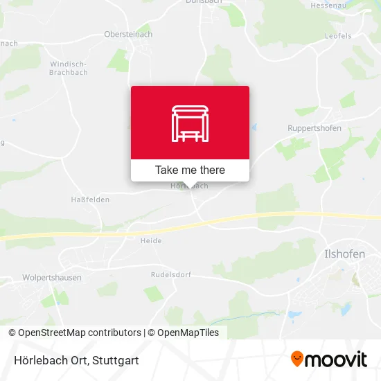 Карта Hörlebach Ort