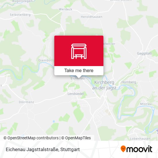 Eichenau Jagsttalstraße map