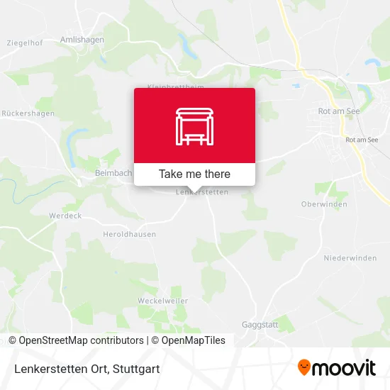 Карта Lenkerstetten Ort