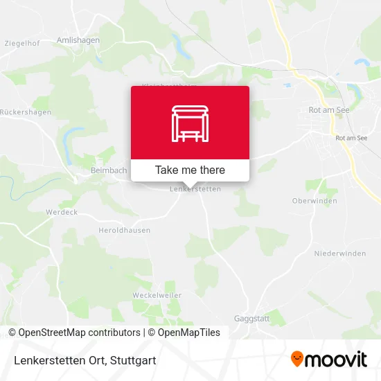 Карта Lenkerstetten Ort