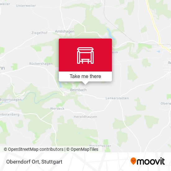 Карта Oberndorf Ort