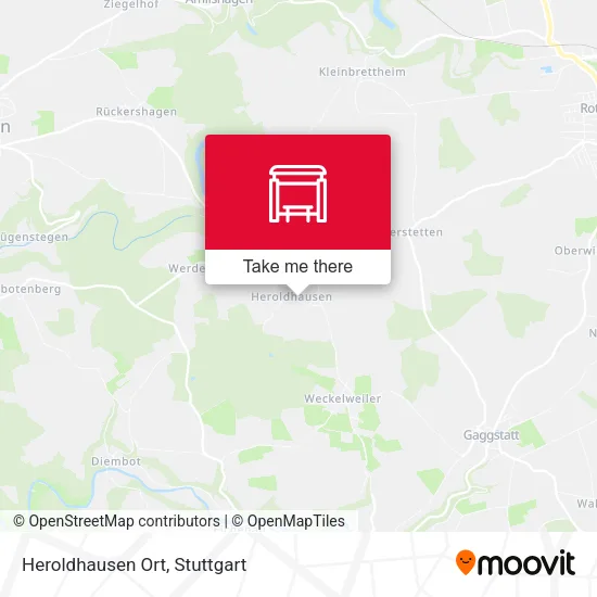 Карта Heroldhausen Ort