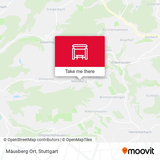 Карта Mäusberg Ort