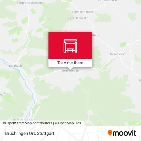 Карта Brüchlingen Ort