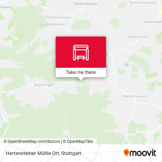 Карта Hertensteiner Mühle Ort