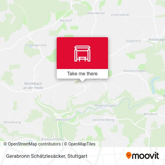 Gerabronn Schätzlesäcker map
