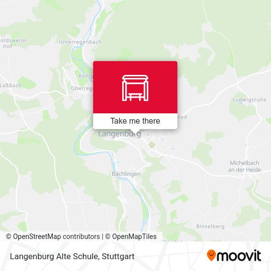 Карта Langenburg Alte Schule