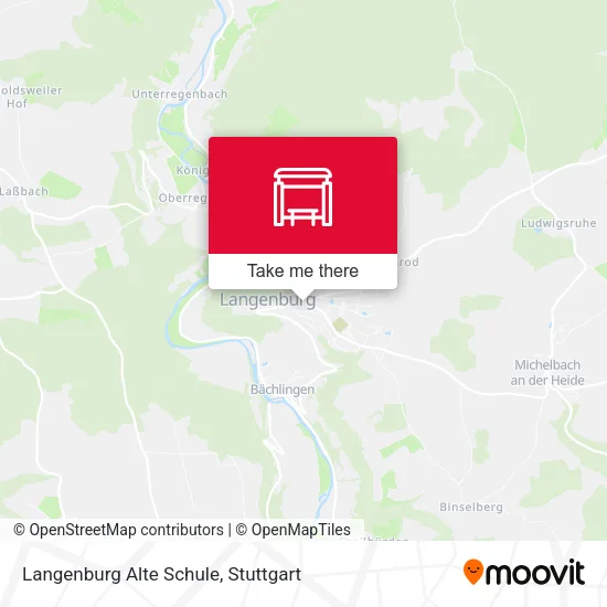 Карта Langenburg Alte Schule