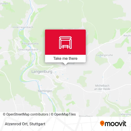 Карта Atzenrod Ort