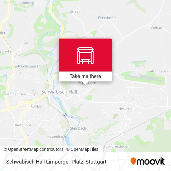 Schwäbisch Hall Limpurger Platz map