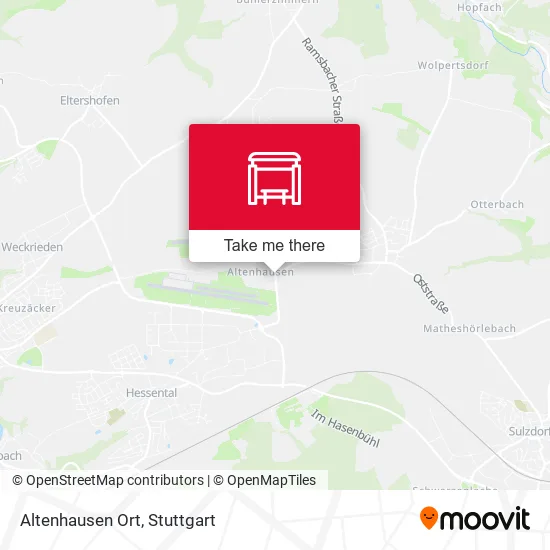 Карта Altenhausen Ort