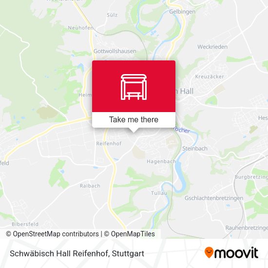 Карта Schwäbisch Hall Reifenhof