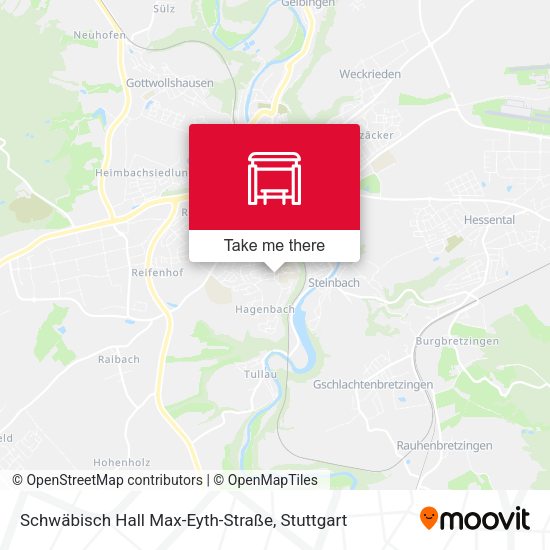 Schwäbisch Hall Max-Eyth-Straße map