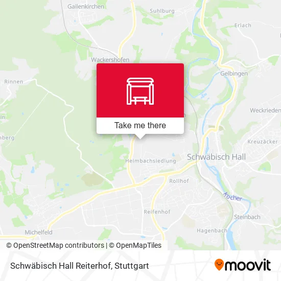 Карта Schwäbisch Hall Reiterhof