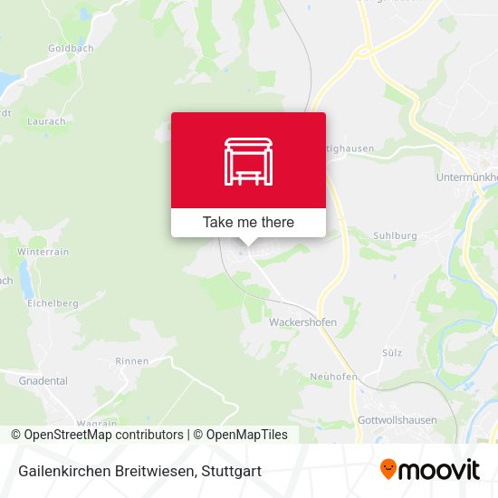 Gailenkirchen Breitwiesen map