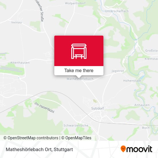 Matheshörlebach Ort map