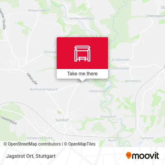 Карта Jagstrot Ort