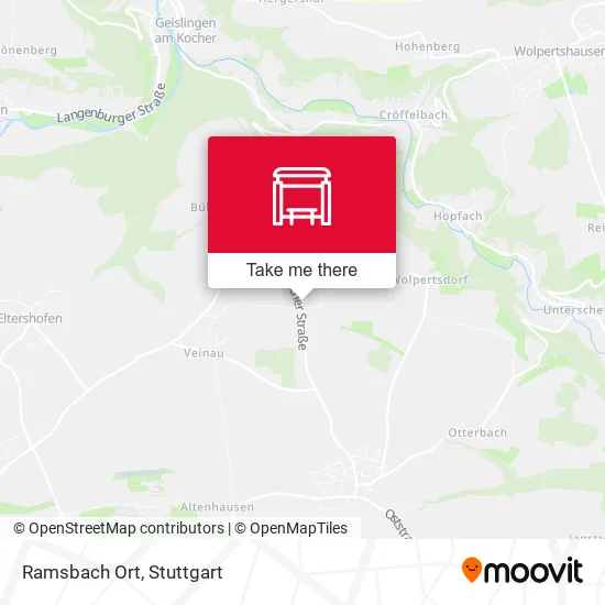 Карта Ramsbach Ort