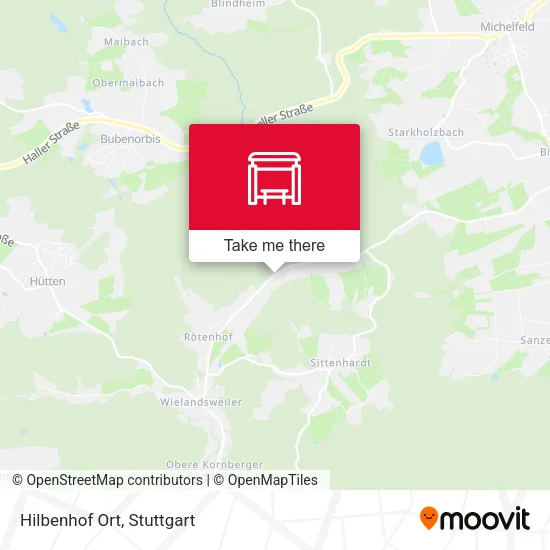 Карта Hilbenhof Ort