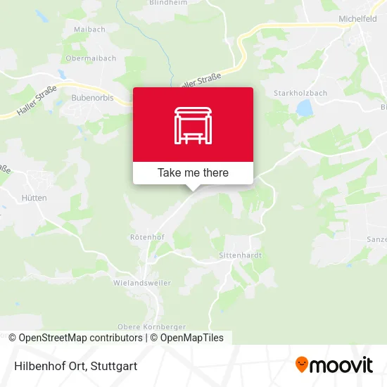 Карта Hilbenhof Ort