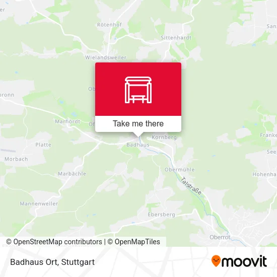 Карта Badhaus Ort