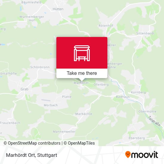 Карта Marhördt Ort