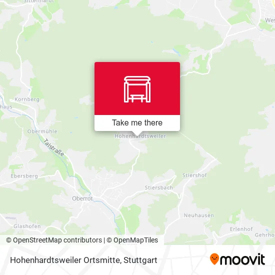 Карта Hohenhardtsweiler Ortsmitte