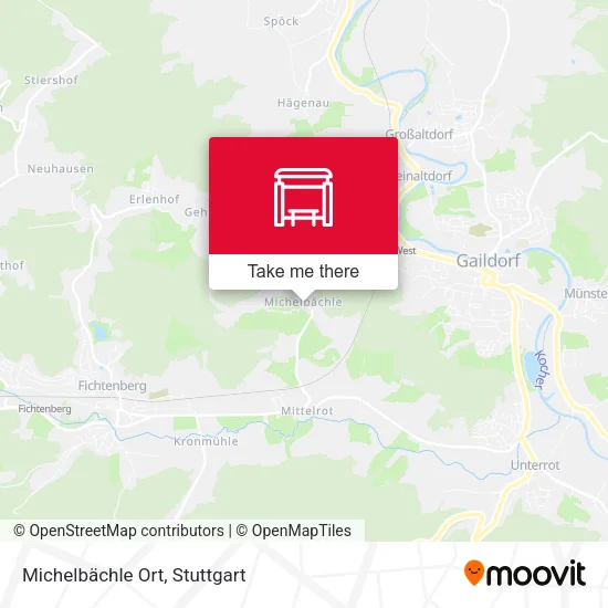 Карта Michelbächle Ort