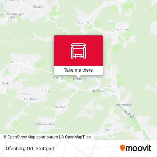 Карта Ofenberg Ort