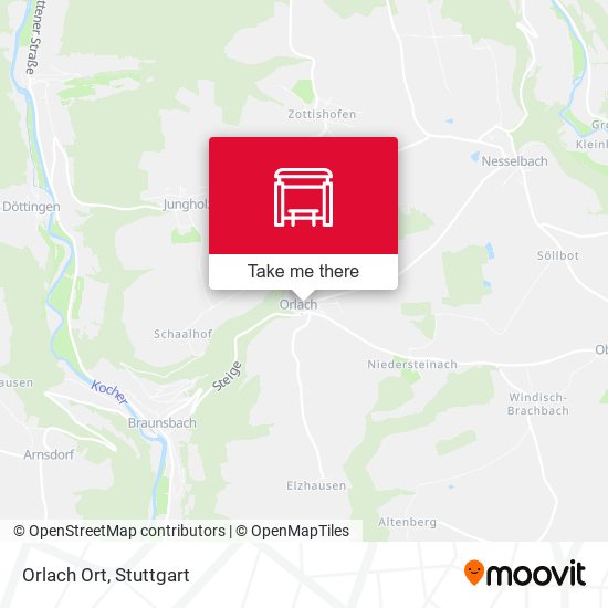 Карта Orlach Ort