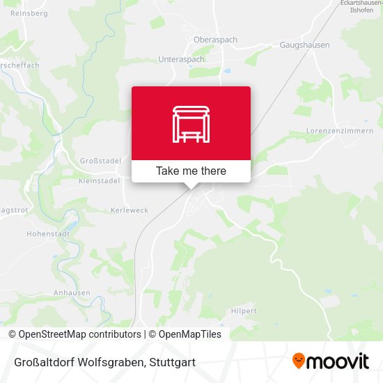 Großaltdorf Wolfsgraben map