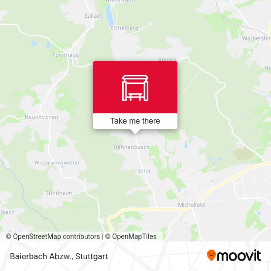 Карта Baierbach Abzw.