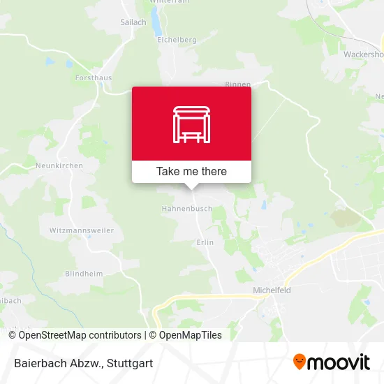 Карта Baierbach Abzw.